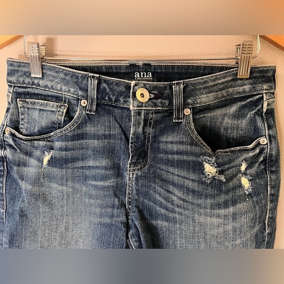 Ana Distressed Denim Bermuda Shorts Women’s Size 30 - Picture 6 of 6